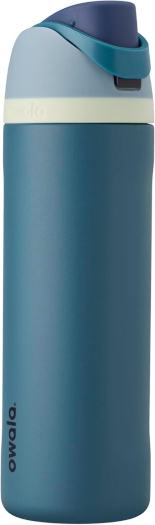 Insulated Stainless Steel Water Bottle with Straw