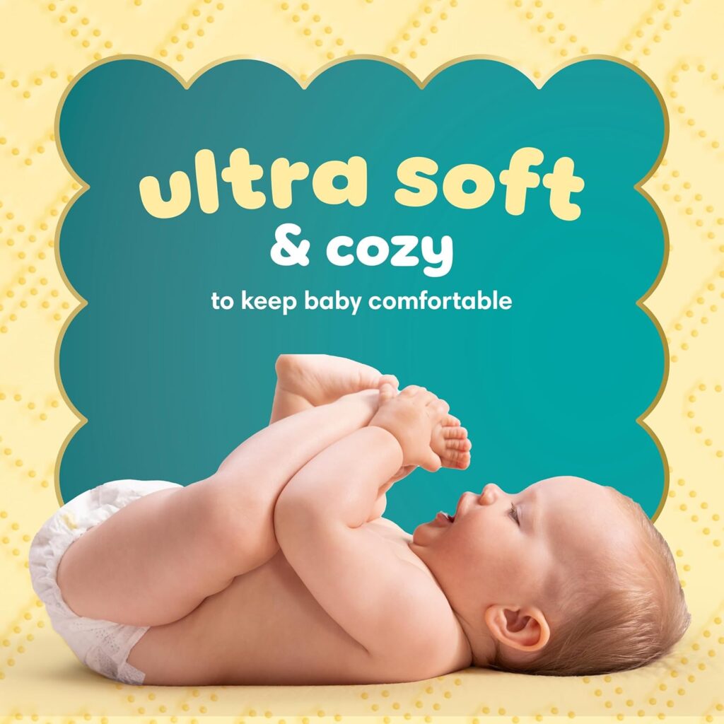 Soft and Absorbent Pampers Baby Diapers