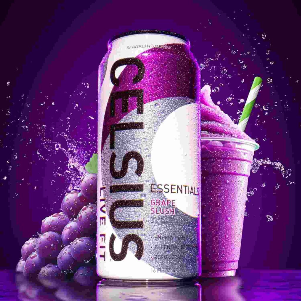 CELSIUS zero sugar energy drink before workout