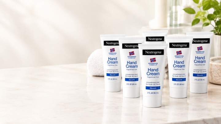 Neutrogena Norwegian Formula fragrance free hand cream six-pack for dry hands